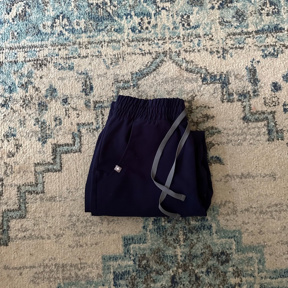 Navy Figs Jogger Scrubs